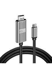 STOREMAX svngsphereshop HC-01 Type-C to 4K Ultra Full HD HDMI USB-C Tak Çalıştır Görüntü Aktarım Kablosu-1.8m