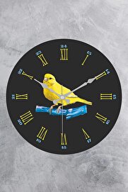 STOREMAX 25 Cm Dekoratif Plastik Cam Taraftar Odası Duvar Saati 1014773