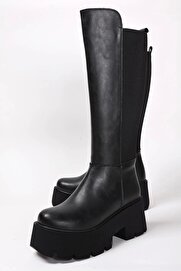 Li̇za Shoes Starless Kadın Arkası Lasti̇kli̇ Çi̇zme A003-K603