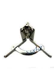 Toptan Bulurum Makaslı Menteşe 16x36x76mm, Nikel, 100 Adet