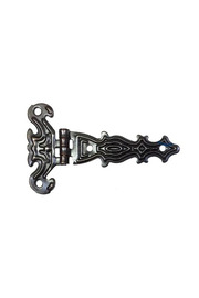 Toptan Bulurum Dekoratif, Sac Tek Kuyruklu Menteşe 40x68 mm, Küçük, Eskitme, 1 Adet