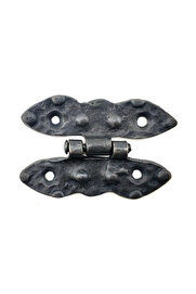 Toptan Bulurum Antika Tarz Dekoratif Pirinç Bodur Menteşe 75x50 mm, Oksit
