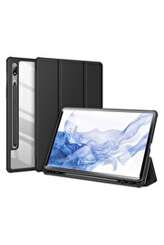 Buti̇k Dux Duci̇s Sm Galaxy Tab S8-S7 Kılıf Toby Seri̇es Manyeti̇k Kapaklı Kılıf (X700/X706)-(T870/T875/T876B)