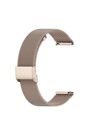 Buti̇k 20Mm Samsung Watch Huawei̇ Watch Kayış Kordon Mi̇lano Metal Klasi̇k Kopça-(5775)
