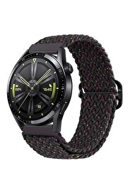 Buti̇k Ally 20Mm Gear S2 R600 Watch S4 42Mm Huawei̇ Watch Gt 20Mm Japon Tokalı Elasti̇k Kayış Kordon-(5775)
