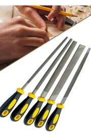 STOREMAX shopverse Büyük Boy Eğeleme Seti 32cm 5'li Eğe Seti Hava Çeliği, Metal, Ağaç 1410 trendflick 10