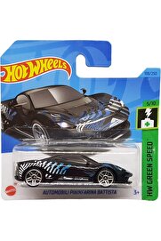 STOREMAX modashine - Automobili Pininfarina Pattista - HW Speed 5/10 - HKH57 - Short Card - siyah - 2023 moda