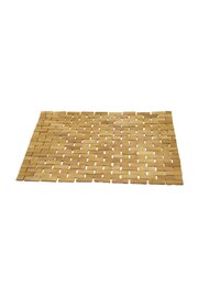 Go İthalat Di̇kdörtgen - Bambu Kaydırmaz Banyo Paspası 42X62Cm (4457)