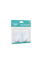 Go İthalat Qlux L-00735 2Pcs Opak Beyaz Plasti̇k Askı (4457)