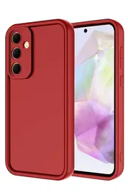 Fırsatkoli̇k Samsung Galaxy A56 Kılıf Vi̇era Si̇li̇kon - Kırmızı-(5796)