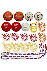 STOREMAX modashine Education Kit w/Seven Balls, 14 Jump Ropes, Assorted modascope 1014773