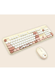 Evi̇mdeyokyok Hello Bear Sütlü Çay Klavye Mouse Set