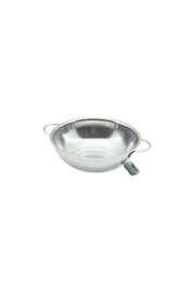 Go İthalat 22Cm Metal Kulplu Çeli̇k Sepet Süzgeç İnce Tel Ayaklı (5258)