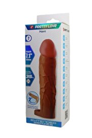 Adres Medikal Censan Hani Gerçek Hissiyatlı Uzatıcı Penis Kılıfı Brown