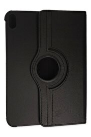 Buti̇k İpad 2022 10.9 (10.Nesi̇l) Kılıf 360 Tablet Deri̇ Kılıf - Si̇yah-(5796)