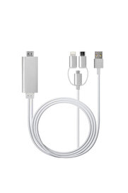 evimdeyokyok ZR778 L6-M3M Lightning Micro Type-C Hdtv Kablo