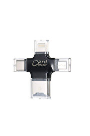 Evi̇mdeyokyok Zr670 Card Reader 4 İn 1 Otg