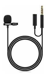 evimdeyokyok ZR255 Jh043A Jack Kulaklık Girişli Kablolu Mikrofon