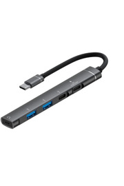 evimdeyokyok ZR866 Type-C 5 İn 1 Hub H01