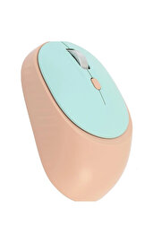 evimdeyokyok Hp M231 Turkuaz Pembe Bluetooth Wireless Mouse