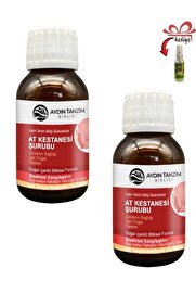 Adoil At Kestanesi Şurubu Rahat ve Hafif His İçin 50 ml x 2 ad.+Çörek Otu Yağı ile