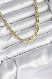 Evimdeyokyok Pirinç Gold Renk 60 Cm Zincir Kadın Kolye Tj-Bko10600