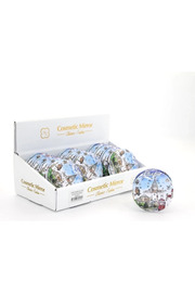 gizmurstore Taşlı İstanbul Tasarımı El Aynası Kalın Alk2492
