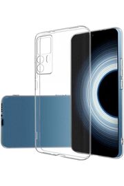 STOREMAX Mi 12T Pro 5G ile uyumlu Kılıf Süper Esnek Yapılı Toz, Kirden Koruyan Silikon Süper Şeffaf