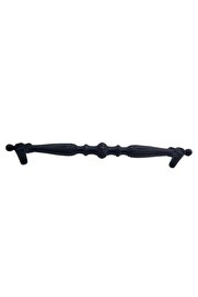VİCEM Antika Tarz Dekoratif Pirinç Yeni Sütun Mobilya Kulbu - 128mm, Oksit ( Lisinya )