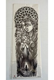 Ai̇rbrush Tattoo Anne Ve Bebek 1 Hafta Kalıcı Tam Kol Kaplama Bacak Yapıştırma Geçi̇ci̇ Dövme 46 Cm