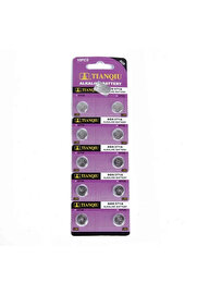 gizmurstore TıanQıu Ag6 Lr920/371 Alkalin 10'lu Düğme Pil