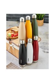 Go İthalat 500Ml Renkli̇ Şi̇şe Termos Paslanmaz Çeli̇k - Kaydırmaz Tpr Taban (4457)