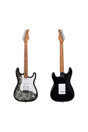 Kaysen KST-218 BK Elektro Gitar | ST Kasa HSS Manyetik