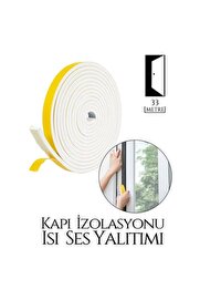 Toptan Bulurum Kapı Ses Isı Yalıtım Sünger Bant 33 METRE