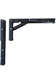 STOREMAX buydash Hırdavat Mandallı Katlanabilir Masa Konsolu 1 Çift Siyah 40cm goldshine 995340