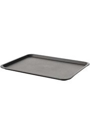 STOREMAX goldwhirl Servis Tepsisi 37x29 Cm Sunum Tepsisi Çay Kahve Taşıma Plastik Tepsi Gri Renk 504577777778
