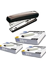 STOREMAX lvnshop Zımba Makinesi Ve 3000 Tane Tel Ofis Zımba Makinesi Tel Bükmez Paslanmaz Avantajlı Set No-75