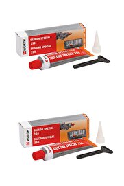 Würth Silikon Sıvı Conta 250c 70 Ml / 2'li Paket / Orjinal Alman Üretimi Renk Siyah