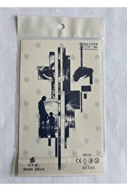 Ai̇rbrush Tattoo Kaplan Baba Oğul 18X11 Cm Yarı Kalıcı Geçi̇ci̇ Dövme