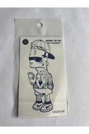 Ai̇rbrush Tattoo Dövmeli̇ 11X8 Cm Yarı Kalıcı Geçi̇ci̇ Dövme Yapıştırma Dövme
