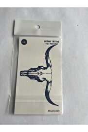 Ai̇rbrush Tattoo Koç Mi̇ni̇mal 11X8 Cm Yarı Kalıcı Geçi̇ci̇ Dövme Yapıştırma Dövme