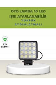 teknodayım Araç Dışı Aydınlatma İçin LED Far | Zorlu Koşullara Dayanıklı, Çok Amaçlı
