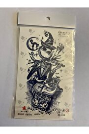 Ai̇rbrush Tattoo Müzi̇syen 18X11 Cm Yarı Kalıcı Hayalet Geçi̇ci̇ Dövme Yapıştırma Dövme