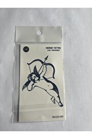 Ai̇rbrush Tattoo Eros 11X8 Cm Yarı Kalıcı Geçi̇ci̇ Dövme Yapıştırma Dövme