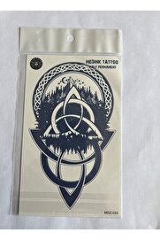 Ai̇rbrush Tattoo Orman 18X11 Cm Yarı Kalıcı Hayalet Geçi̇ci̇ Dövme Yapıştırma Dövme