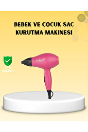 gizmurstore Çocuklara Özel Mini Fön Makinesi – 500/1000W Güç – Düşük Gürültü