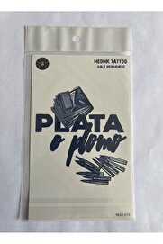 Ai̇rbrush Tattoo Plata18X11 Cm Yarı Kalıcı Hayalet Geçi̇ci̇ Dövme Yapıştırma Dövme