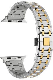 STOREMAX shopverse İle Uyumlu 7 41mm KRD-83 Metal Kordon Gümüş- trendflick 1014773