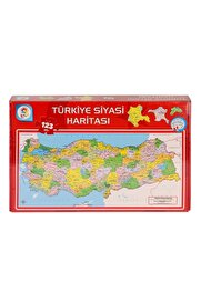 Toptan Bulurum LSH002 Siyasi Harita Puzzle Laçokids