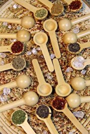 STOREMAX shopverse Diyarı Bambu Kaşığı Ve Ölçek Kaşığı, Bambu Reçel Bal Kaşığı 12 Adet - trendflick 1014773
